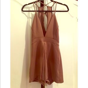 Coffee F21 Jumpsuit (NWT)